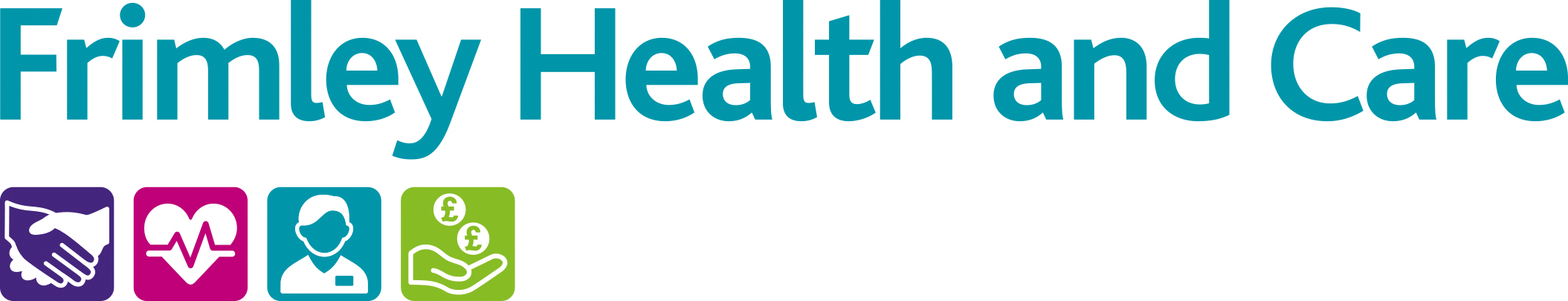 The logo for the Frimley Health and Care Integrated Care System
