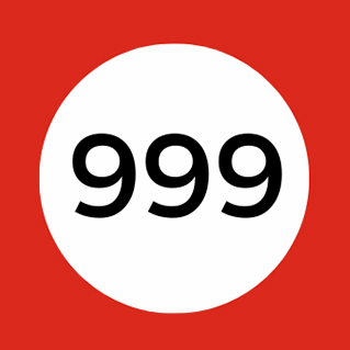 Emergency department or call 999