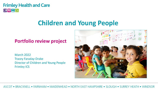 CYP Portfolio Review March 2022