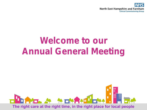 2020 North East Hampshire and Farnham Introduction Slides AGM