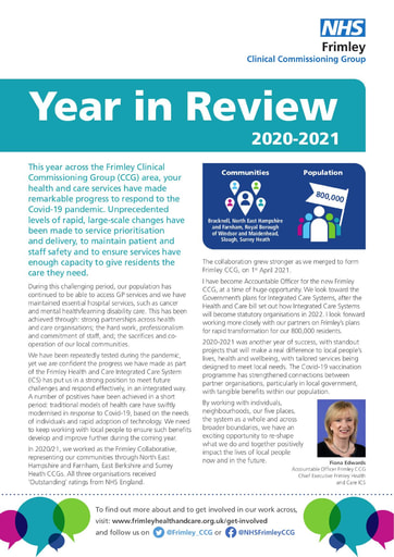 2021 Year in Review Summary